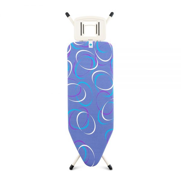 Brabantia Size C Ironing Board with Solid Steam Unit Holder Moving